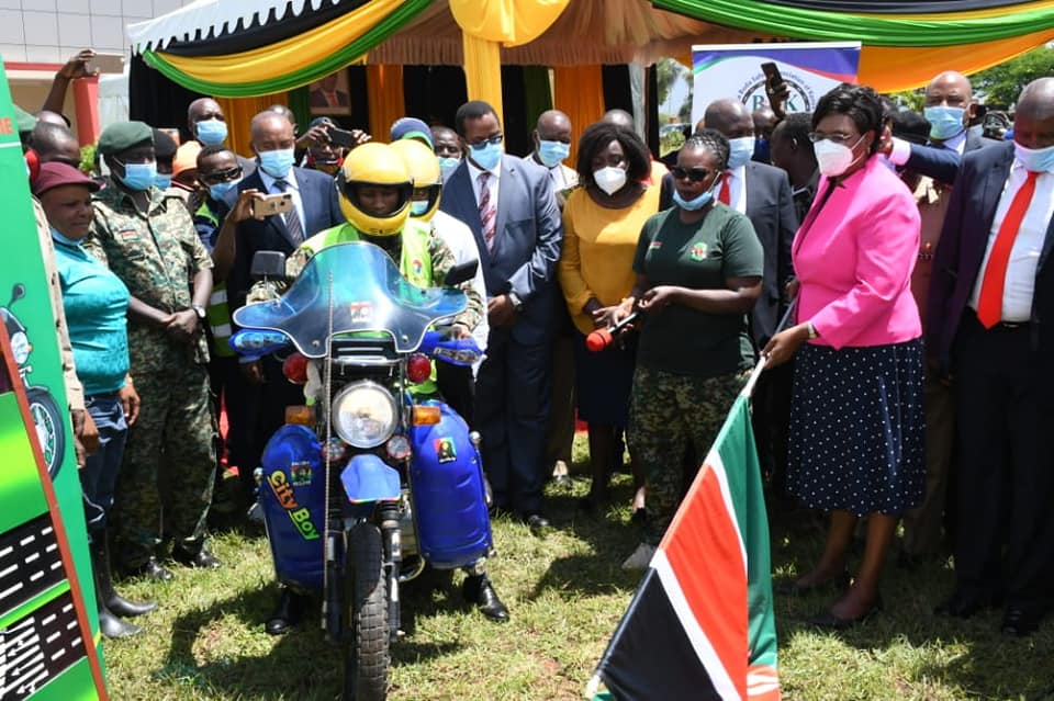 Launch of the Nationwide Boda Boda Riders Training Programme